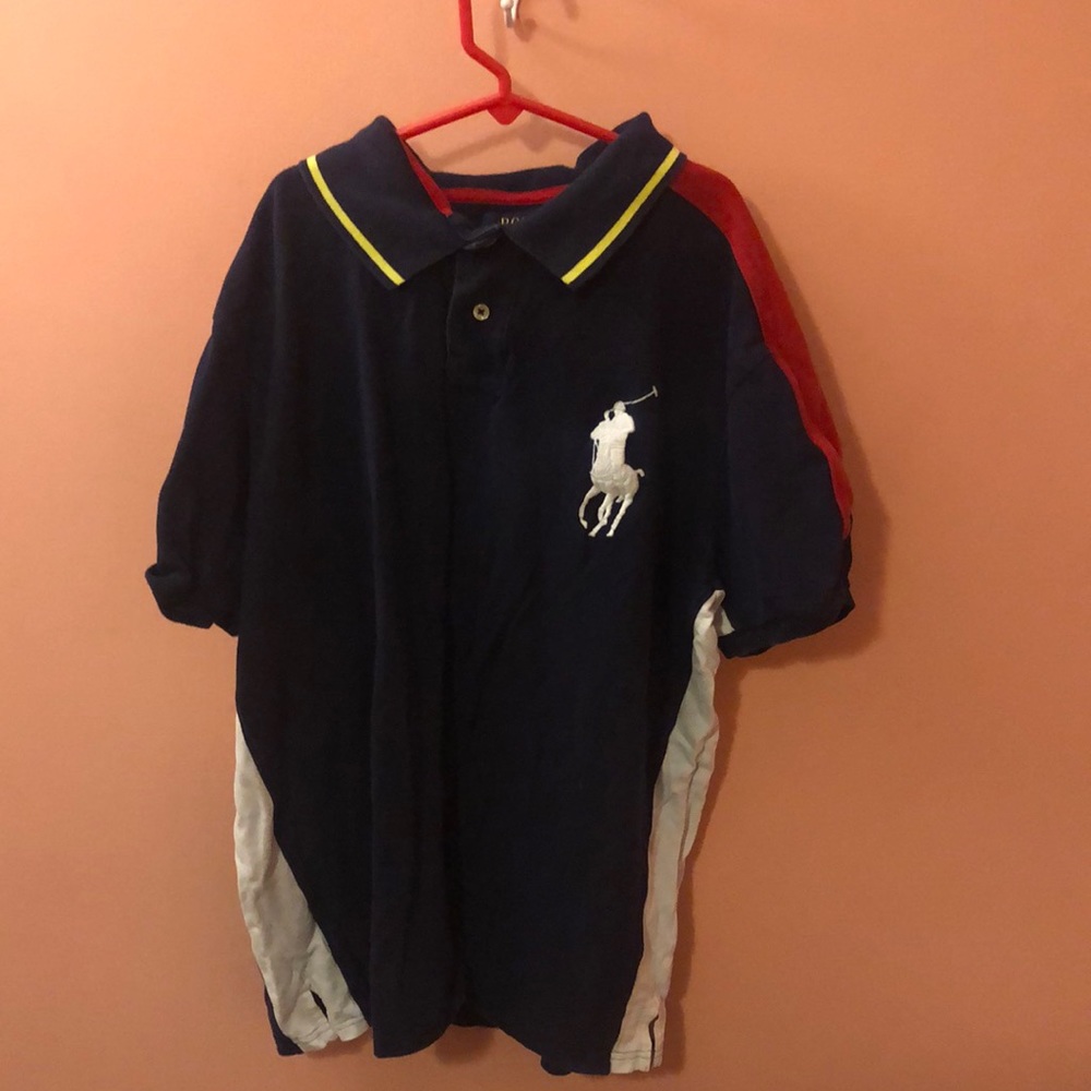 Ralph lauren polo shirt fits like a small